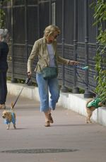 NAOMI WATTS Out with Her Dogs in New York 09/11/2017