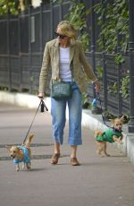 NAOMI WATTS Out with Her Dogs in New York 09/11/2017
