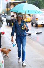 NAOMI WATTS Out with Her Dogs in New York 09/19/2017