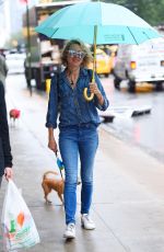 NAOMI WATTS Out with Her Dogs in New York 09/19/2017