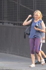 NAOMIE WATTS Leaves Yoga Class in New York 09/17/2017