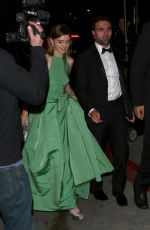 NATALIA DYER Leaves Stephen Colbert Party in West Hollywood 09/18/2017