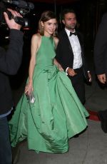 NATALIA DYER Leaves Stephen Colbert Party in West Hollywood 09/18/2017