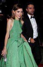 NATALIA DYER Leaves Stephen Colbert Party in West Hollywood 09/18/2017