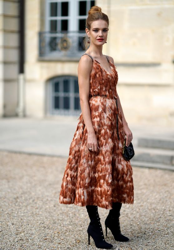 NATALIA VODIANOVA at Christian Dior Fashion Show in Paris 09/26/2017