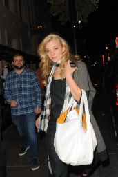 NATALIE DORMER Leaves Town House Restaurant in London 09/23/2017