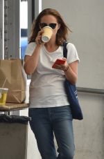 NATALIE PORTMAN at M Cafe in Beverly Hills 09/25/2017