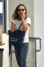 NATALIE PORTMAN at M Cafe in Beverly Hills 09/25/2017