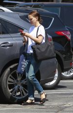 NATALIE PORTMAN in Jeans Out in Los Angeles 09/06/2017