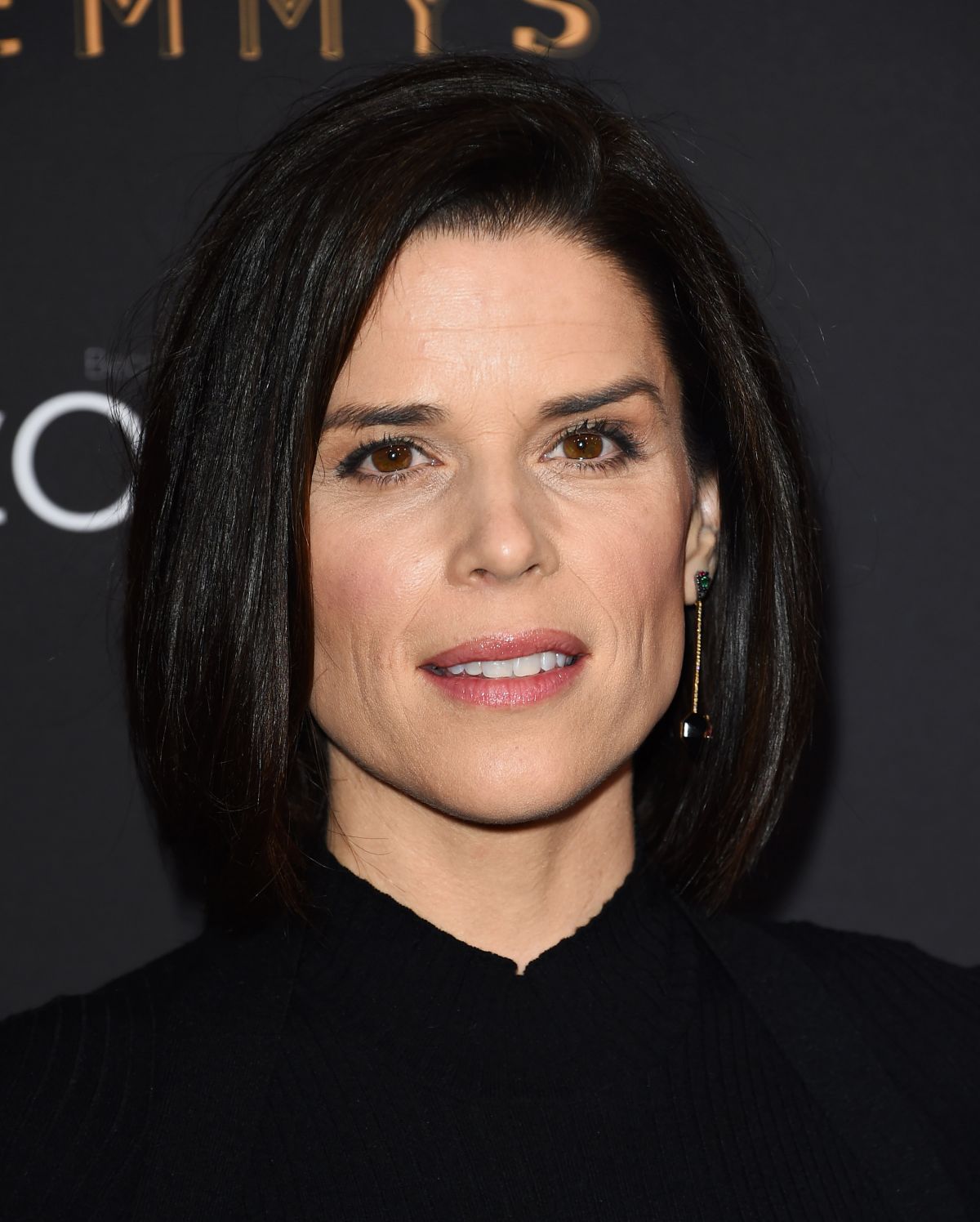 NEVE CAMPBELL at Television Academy 69th Emmy Performer Nominees Cocktail R...
