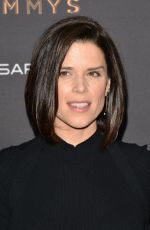 NEVE CAMPBELL at Television Academy 69th Emmy Performer Nominees Cocktail Reception in Beverly Hills 09/15/2017