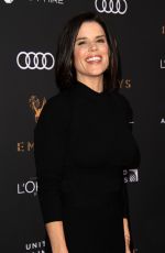 NEVE CAMPBELL at Television Academy 69th Emmy Performer Nominees Cocktail Reception in Beverly Hills 09/15/2017