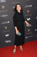NEVE CAMPBELL at Television Academy 69th Emmy Performer Nominees Cocktail Reception in Beverly Hills 09/15/2017