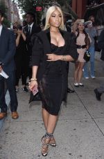 NICKI MINAJ at Marc Jacobs Fashion Show in New York 09/13/2017