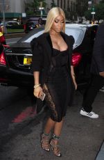 NICKI MINAJ at Marc Jacobs Fashion Show in New York 09/13/2017