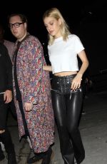 NICOLA PELTZ at Poppy Nightclub in West Hollywood 08/31/2017