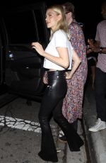 NICOLA PELTZ at Poppy Nightclub in West Hollywood 08/31/2017
