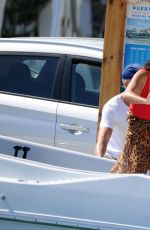 NICOLE SCHERZINGER in Swimsuit at a Boat in Ibiza 06/09/2017