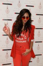 NICOLE SCHERZINGER Promotes Her New Perfume Chosen in Manchester 09/26/2017