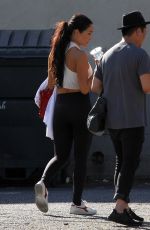 NIKKI BELLA Arrives at Dance Studio in Los Angeles 09/27/2017