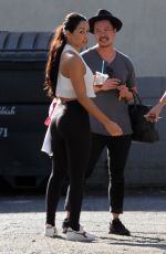 NIKKI BELLA Arrives at Dance Studio in Los Angeles 09/27/2017