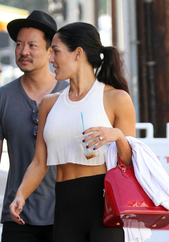 NIKKI BELLA Arrives at Dance Studio in Los Angeles 09/27/2017