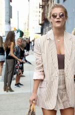 NINA AGDAL at Spring Studios in New York 09/11/2017