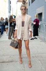 NINA AGDAL at Spring Studios in New York 09/11/2017