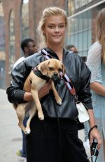 NINA AGDAL at Zadig & Voltaire Fashion Show at New York Fashion Week 09/11/2017
