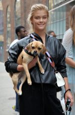 NINA AGDAL at Zadig & Voltaire Fashion Show at New York Fashion Week 09/11/2017