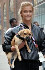 NINA AGDAL at Zadig & Voltaire Fashion Show at New York Fashion Week 09/11/2017
