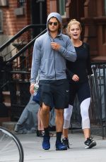 NINA AGDAL Out for Lunch in New York 09/21/2017
