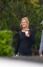 NINA AGDAL Out for Lunch in New York 09/21/2017
