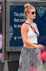 NINA AGDAL Out for Lunch in New York 09/24/2017