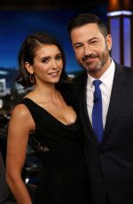 NINA DOBREV at Jimmy Kimmel Live! in Los ANgeles 09/14/2017