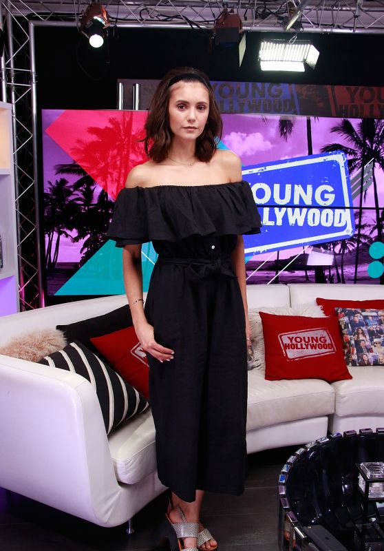 NINA DOBREV at The Young Hollywood Studio in Los Angeles 09/27/2017