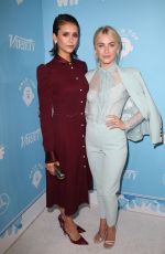 NINA DOBREV at Variety & Women in Film Pre-emmy Celebration in Los Angeles 09/15/2017