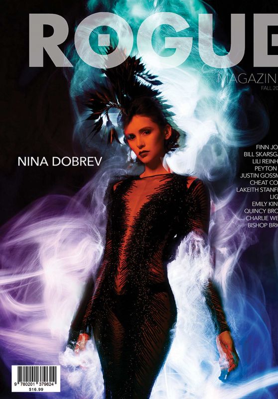 NINA DOBREV in Rogue Magazine, Fall 2017