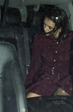 NINA DOBREV Leaves a Restaurant in West Hollywood 09/15/2017