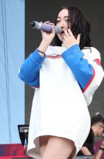 NOAH CYRUS Performs at Iheartradio Music Festival in Las Vegas 09/23/2017