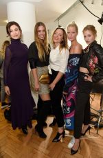 OLGA KURYLENKO at Temperley Fashion Show at London Fashion Week 09/17/2017