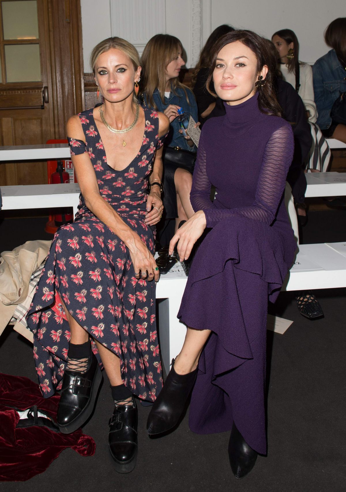 OLGA KURYLENKO at Temperley Fashion Show at London Fashion Week 09/17 ...