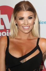 OLIVIA BUCKLAND at TV Choice Awards in London 09/04/2017