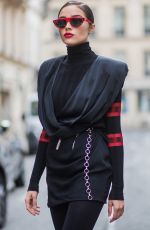 OLIVIA CULPO Out and About in Paris 09/27/2017