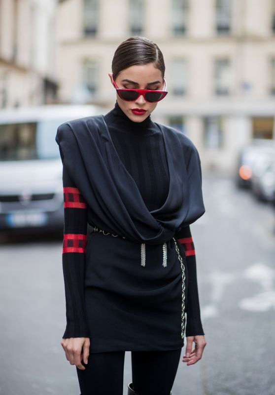 OLIVIA CULPO Out and About in Paris 09/27/2017