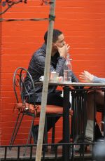 OLIVIA MUNN and Trevor Noah Out for Lunch in New York 09/02/2017
