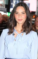 OLIVIA MUNN Arrives at Good Morning America in New York 09/19/2017