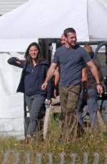 OLIVIA MUNN Breaks for Lunch on the Set in Pitt Meadows 09/28/2017