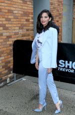 OLIVIA MUNN Out and About in New York 09/19/2017