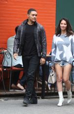 OLIVIA MUNN Out for Lunch in West Village in New York 09/02/2017